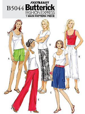 butterick pants pattern