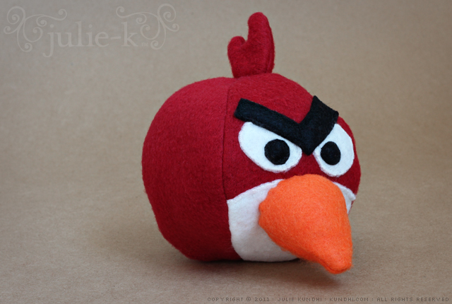 angry bird plush