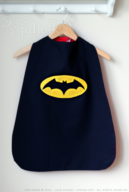 reversible superhero cape