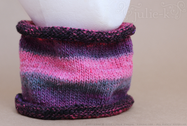 noro stockinette cowl