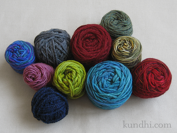 random odds and ends of yarn