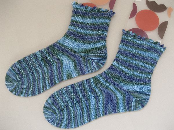 hand knit socks