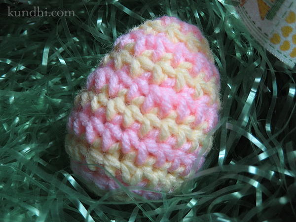 crochet easter egg