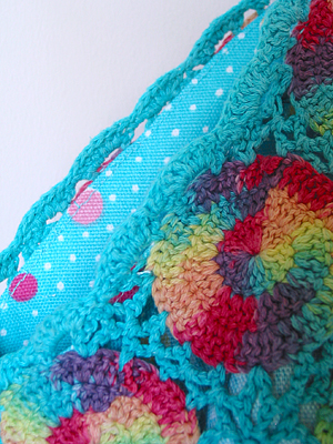 crochet top to tote bag