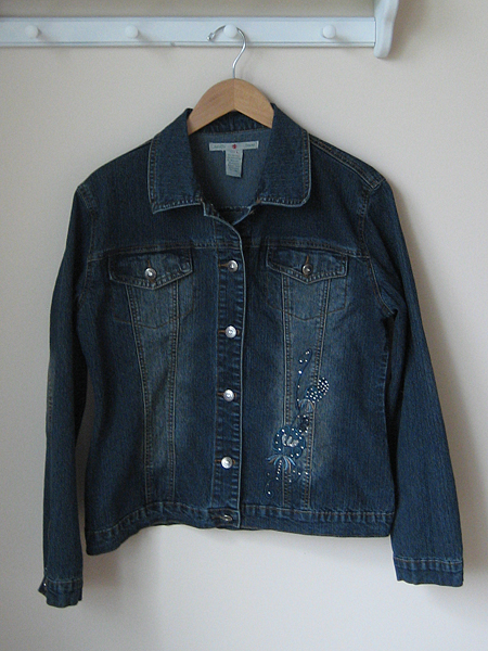 thrifty thursday denim jacket