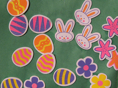 easter stickers