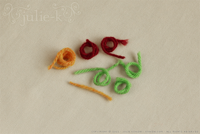 how to make felted beads from leftover wool yarn