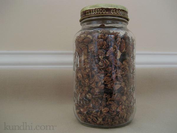 homemade granola