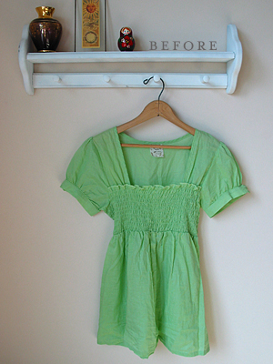 shirt to easy toddler dress