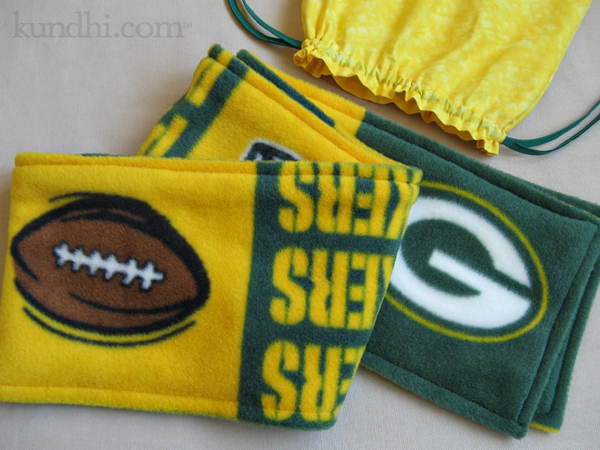 green bay packers super bowl scarf