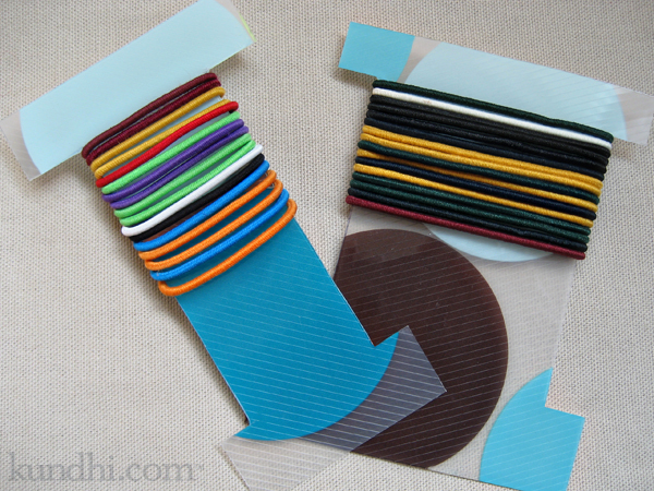 diy hair elastic holders