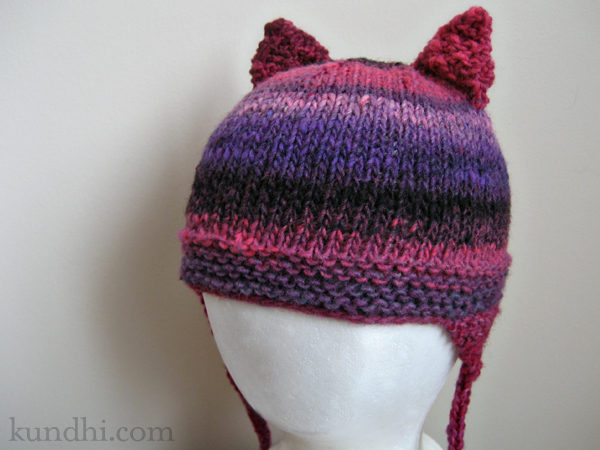 hand knit hat