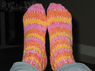 finished socks