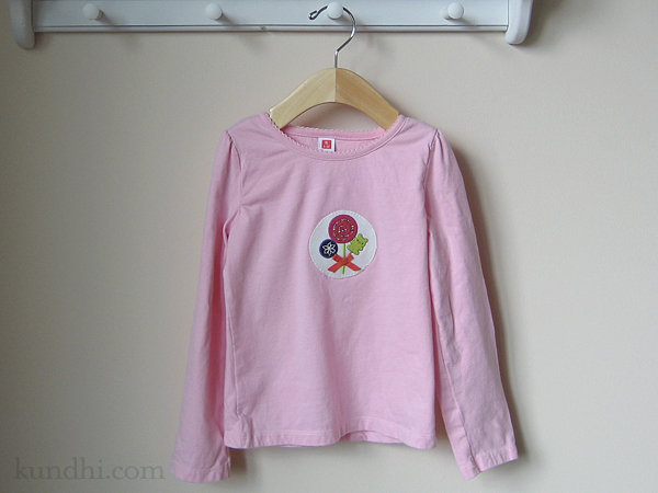 applique t-shirt