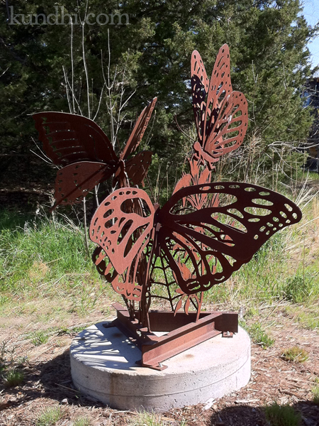 butterfly sculpture