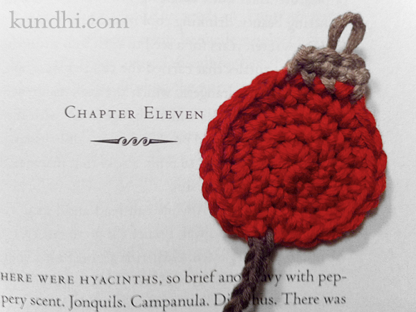 tiny ornament bookmark crochet pattern 