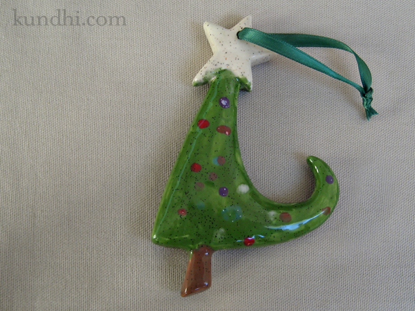 paint yourself silly christmas tree ornament 