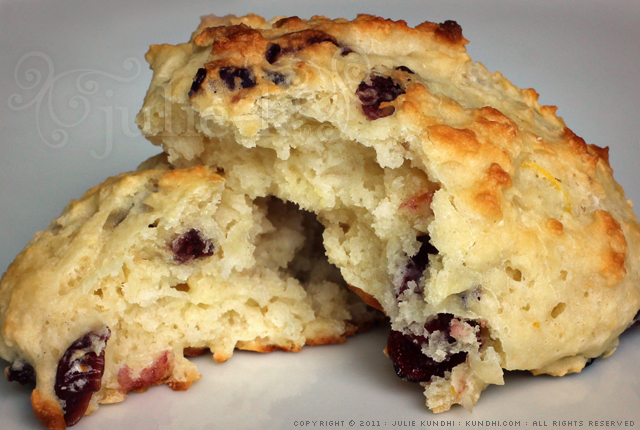 lemon cranberry yogurt scone recipe