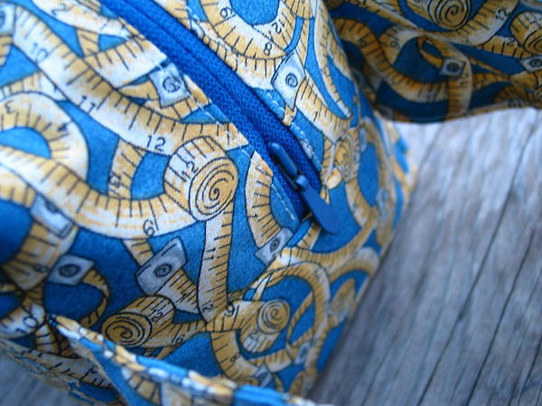 measuring tape fabric box bag