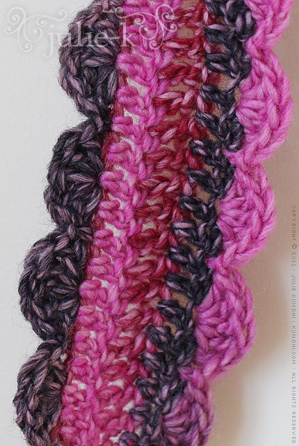 one skein scarf