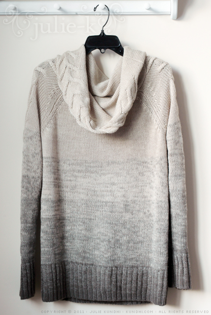 speckled shrug before
