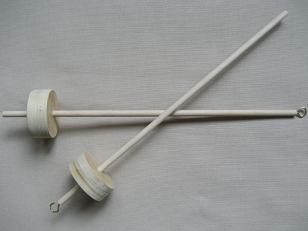 handmade drop spindle