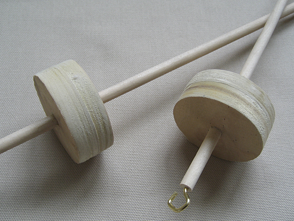 handmade drop spindle