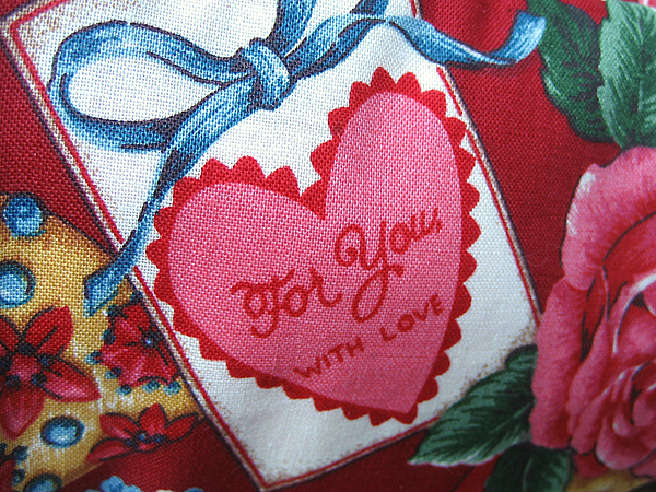 sweetheart cosmetic bag 