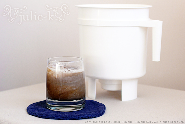how to make an cold brewed coffee toddy filter
