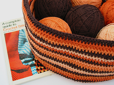 crochet tote bag