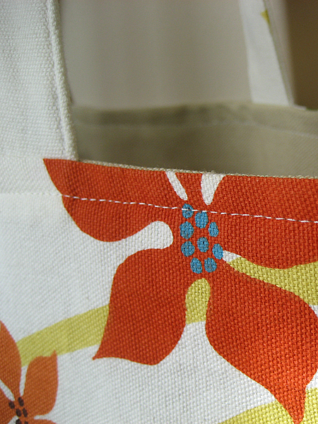 tablecloth beach tote