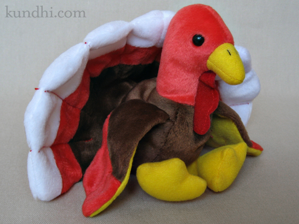 turkey beanie baby 