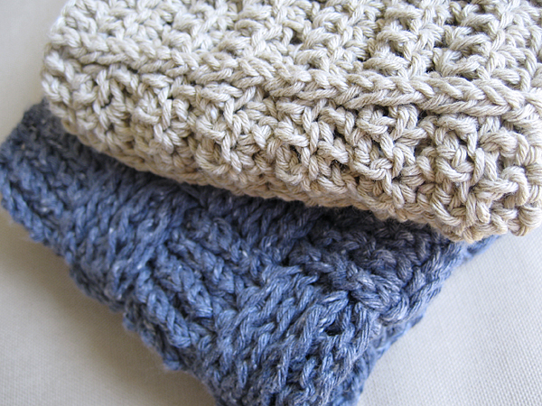 crochet cotton washcloths