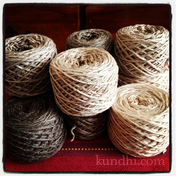 wound yarn