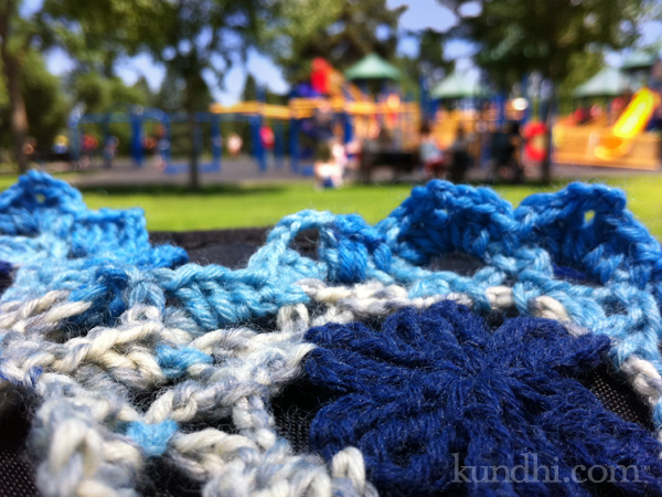 world wide knit in public day